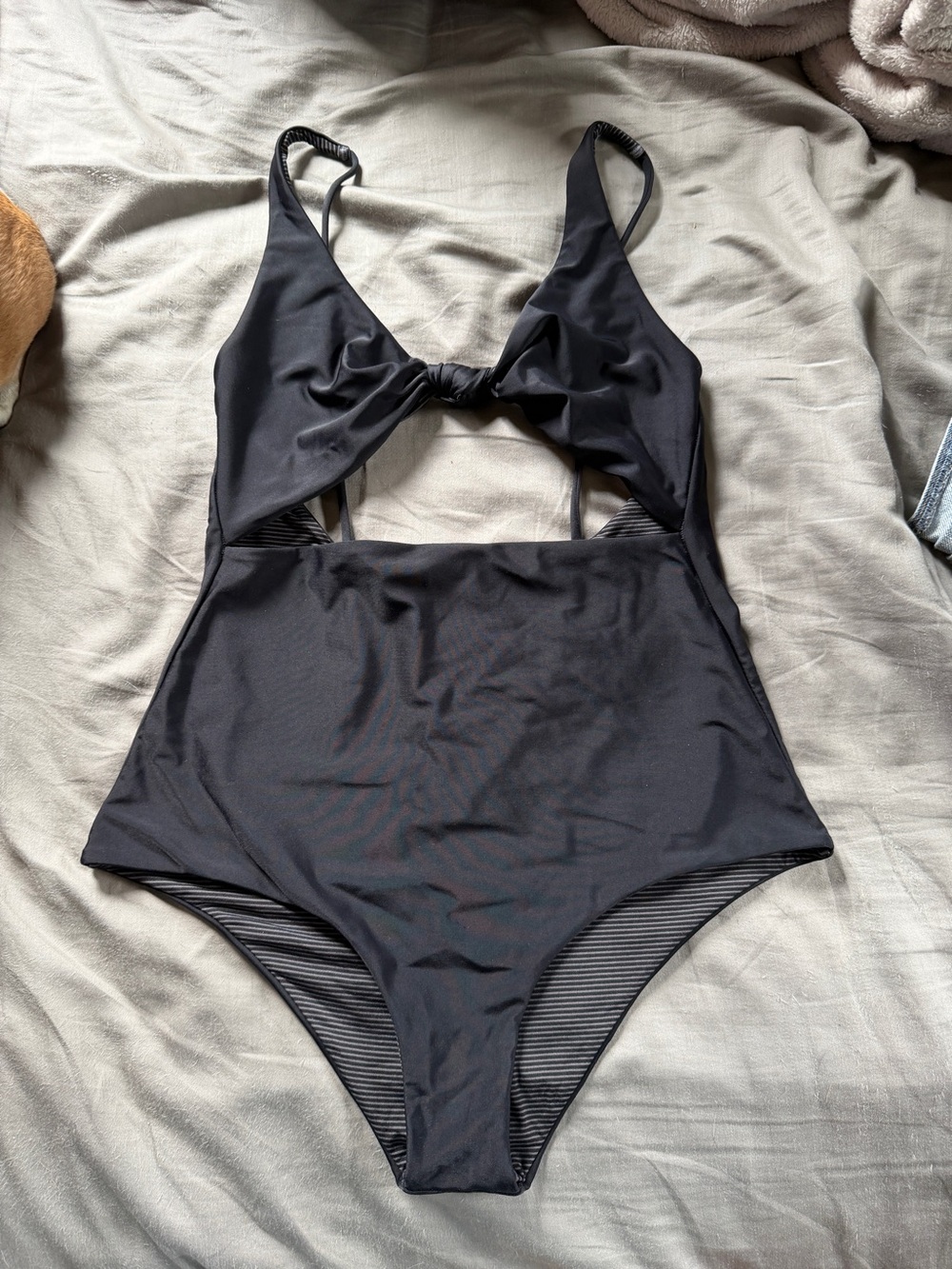 Black Acacia Swim One Piece
